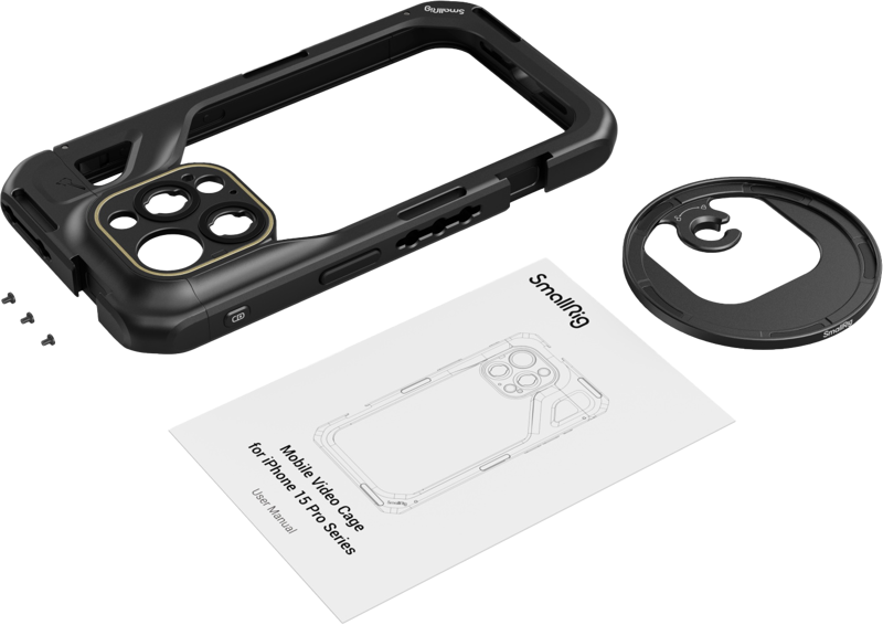 SmallRig 4396 Mobile Video Cage for iPhone 15 Pro - 8