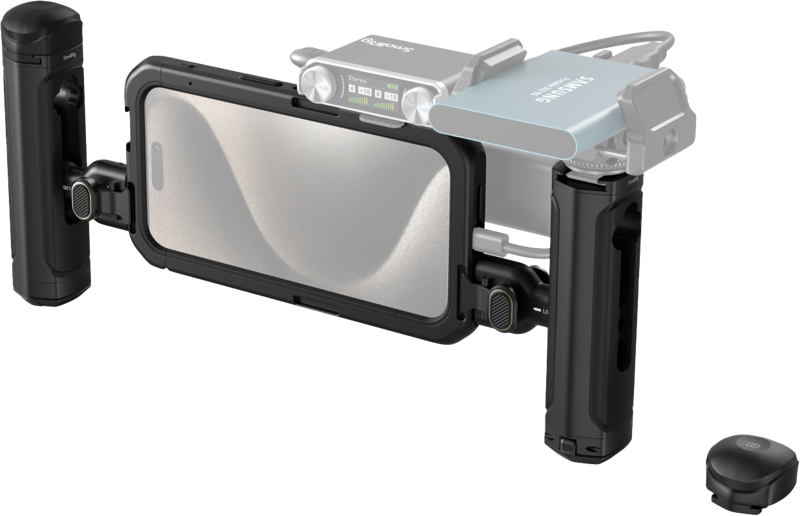 SmallRig 4397 Mobile Video Kit (Dual Handheld) for iPhone 15 Pro - 4