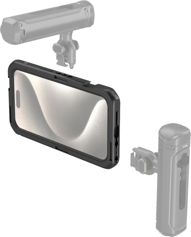 SmallRig 4391 Mobile Video Cage for iPhone 15 Pro Max - 2