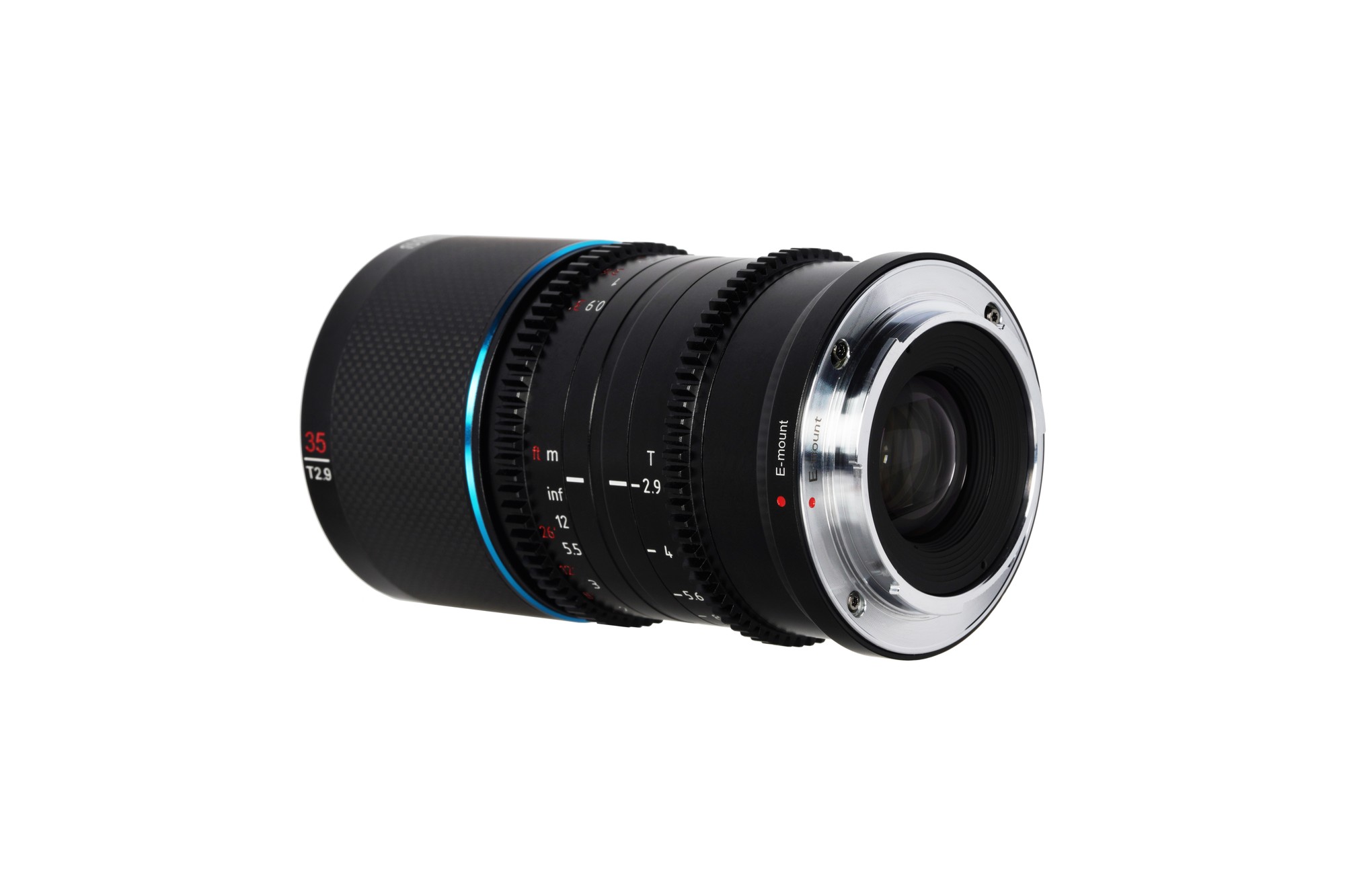 SIRUI Saturn 35mm T2.9 1.6x Carbon Fiber Full-frame Anamorphic RF Mount(Blue Flare)