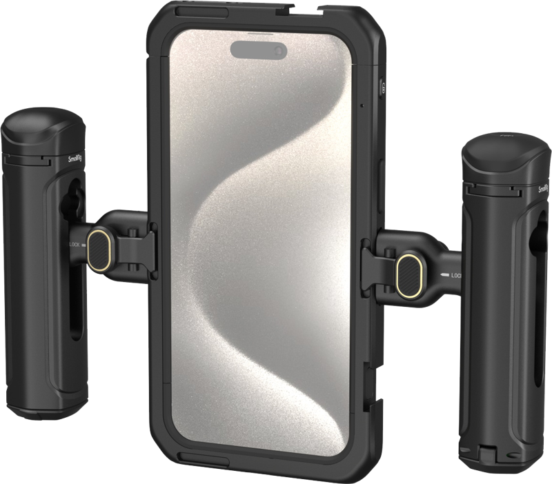 SmallRig 4392 Mobile Video Kit (Dual Handheld) for iPhone 15 Pro Max - 3