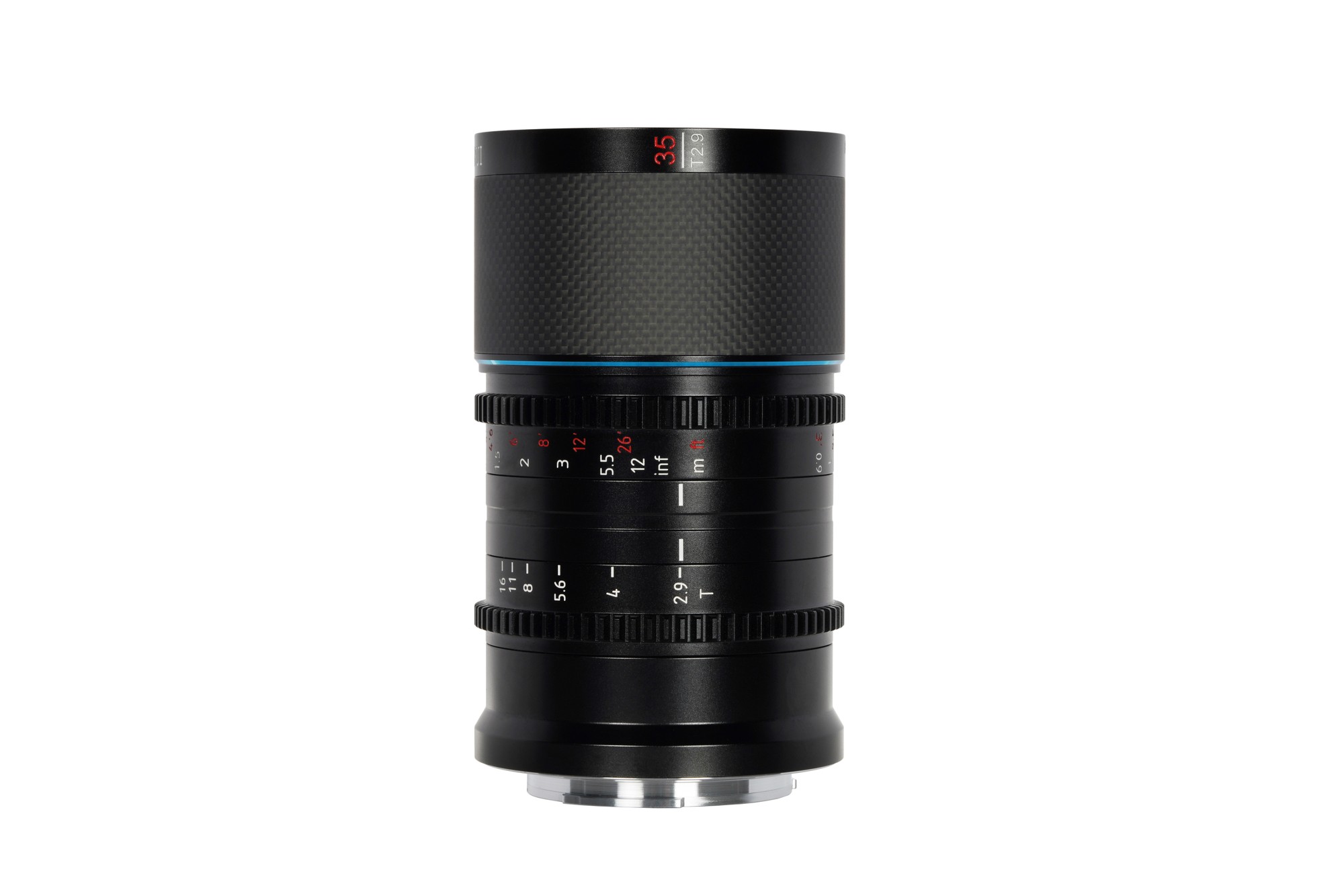 SIRUI Saturn 35mm T2.9 1.6x Carbon Fiber Full-frame Anamorphic L Mount(Blue Flare) – för filmskapare - 3