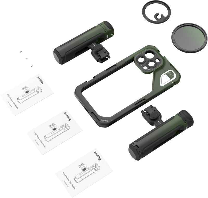 SmallRig 4407 Special Mobile Video Kit Dual Handheld (X Brandon Li) for iPhone 15 Pro Max - 5