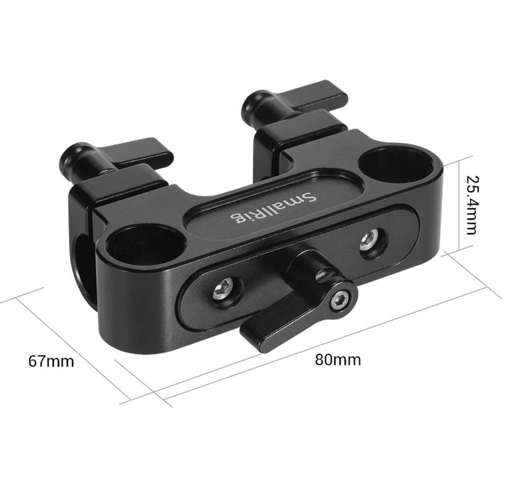 SmallRig 90° Double Rod Clamp DCD2374 - 5
