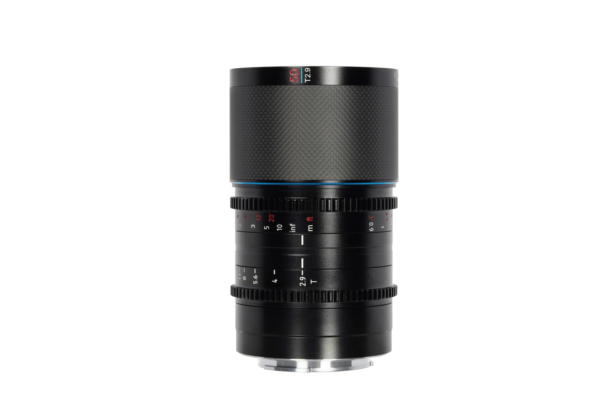 SIRUI Saturn 50mm T2.9 1.6x Carbon Fiber Full-frame Anamorphic E Mount (Neutral  Flare) - 3