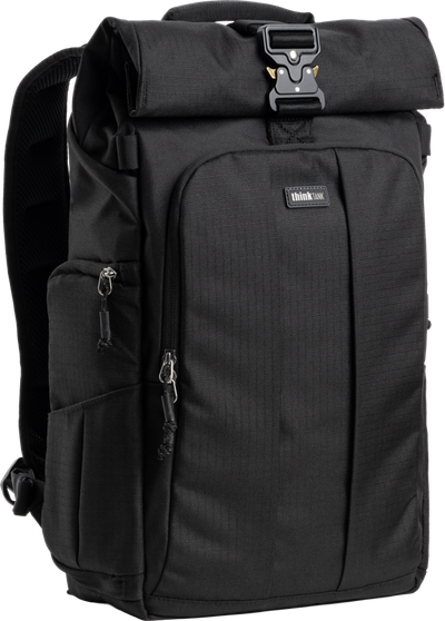Think Tank FocusPoint 22L I Hybrid RollTop Backpack I Asphalt Black - 14