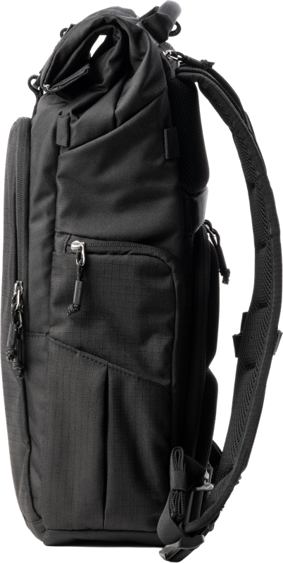 Think Tank FocusPoint 22L I Hybrid RollTop Backpack I Asphalt Black - 15