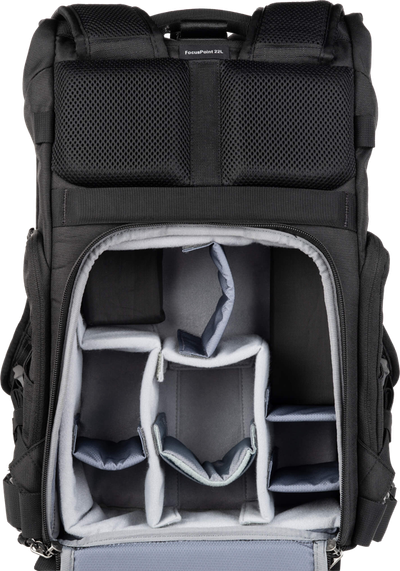 Think Tank FocusPoint 22L I Hybrid RollTop Backpack I Asphalt Black - 5