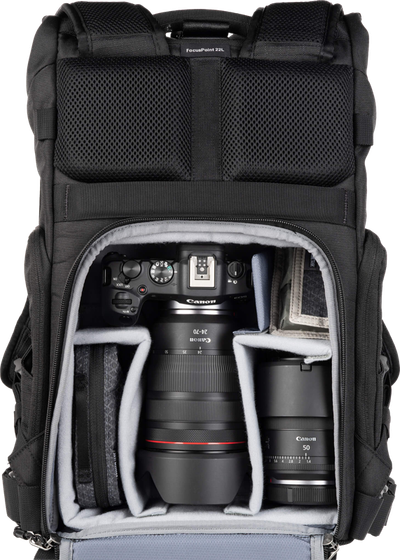 Think Tank FocusPoint 22L I Hybrid RollTop Backpack I Asphalt Black - 6