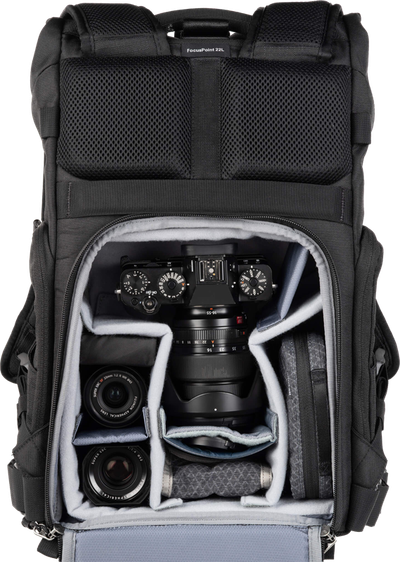 Think Tank FocusPoint 22L I Hybrid RollTop Backpack I Asphalt Black - 8