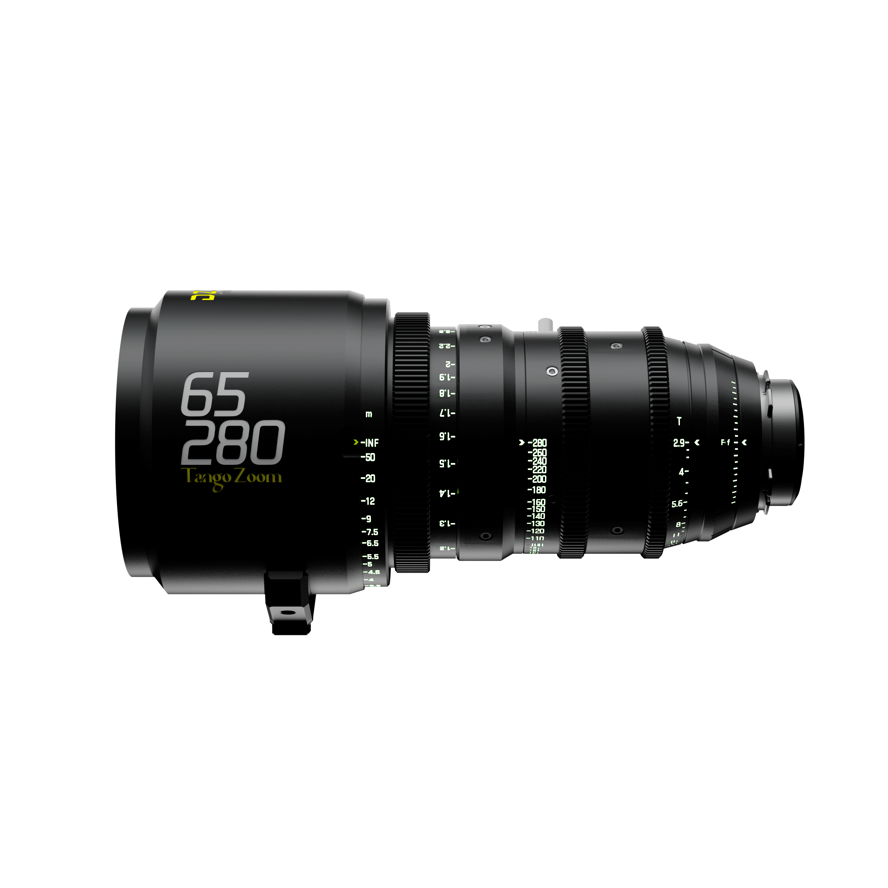 "DZOFILM Tango 18-90mm T2.9 & 65-280mm T2.9-4  S35 Cinema Zoom Lens PL&EF Kit - 10