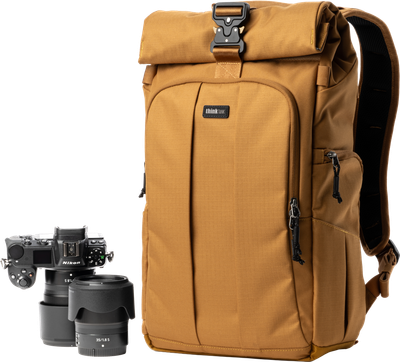 Think Tank FocusPoint 22L I Hybrid RollTop Backpack I Golden Hour - 12