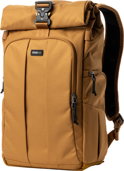 Think Tank FocusPoint 22L I Hybrid RollTop Backpack I Golden Hour