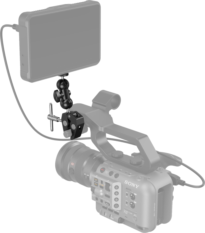 SmallRig 4373 Crab-Shaped Super Clamp Kit with Ballhead & Magic Arm - 4