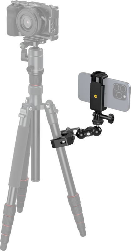 SmallRig 4373 Crab-Shaped Super Clamp Kit with Ballhead & Magic Arm - 3