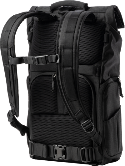 Think Tank FocusPoint 30L I Hybrid RollTop Backpack I Asphalt Black - 16