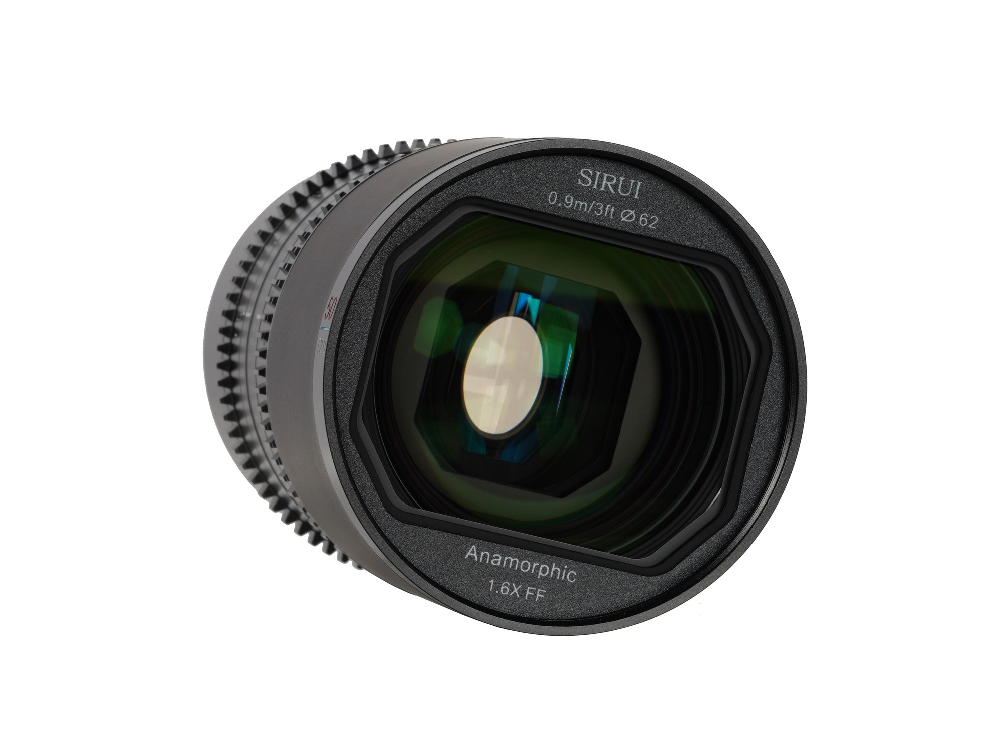 SIRUI Saturn 50mm T2.9 1.6x Carbon Fiber Full-frame Anamorphic DL Mount (Blue Flare)