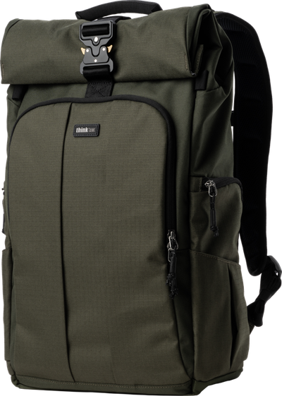 Think Tank FocusPoint 30L I Hybrid RollTop Backpack I Greenway