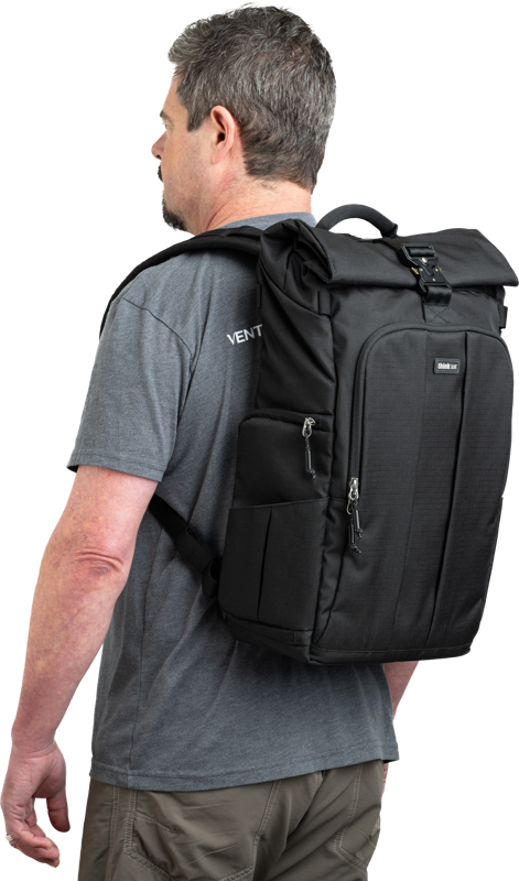 Think Tank FocusPoint 30L I Hybrid RollTop Backpack I Greenway - 11