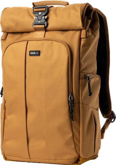 Think Tank FocusPoint 30L I Hybrid RollTop Backpack I Golden Hour