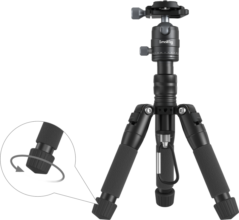 SmallRig 4289 Aluminum Mini Tripod VT-20 - 3