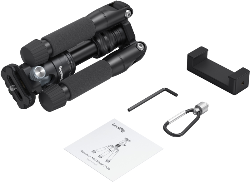 SmallRig 4289 Aluminum Mini Tripod VT-20 - 6