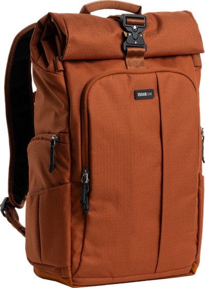 Think Tank FocusPoint 30L I Hybrid RollTop Backpack I Urban Rust – för filmskapare - 14