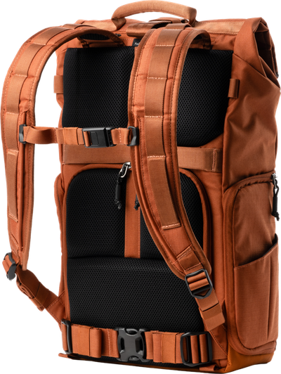 Think Tank FocusPoint 30L I Hybrid RollTop Backpack I Urban Rust – för filmskapare - 15