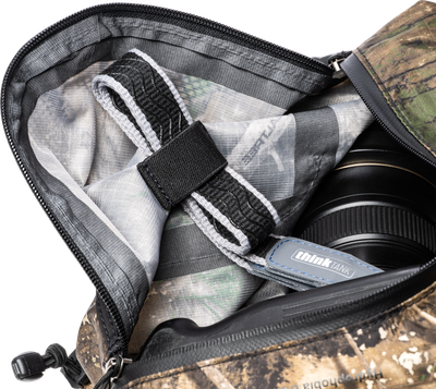 Think Tank Rain Cover I RealTree APX Camo (EYEPIECE REQUIRED) I Hydrophobia D 24-70 V3 - 10