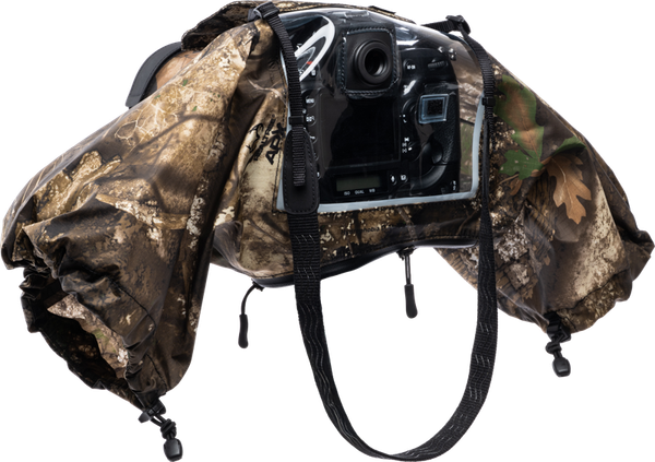 Think Tank Rain Cover I RealTree APX Camo (EYEPIECE REQUIRED) I Hydrophobia D 24-70 V3 - 5