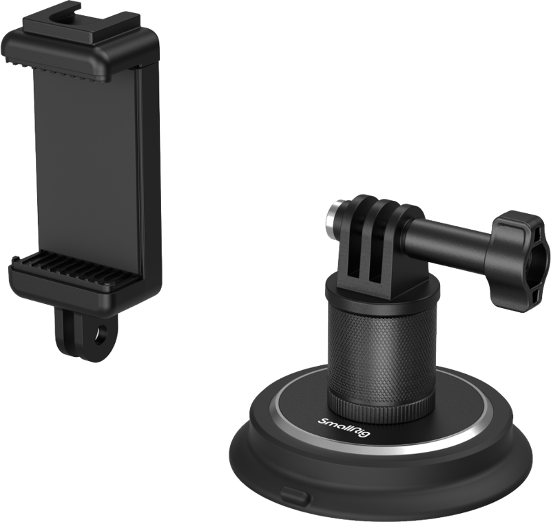 SmallRig 4347 Suction Cup Mounting Support for Action Cameras - 2