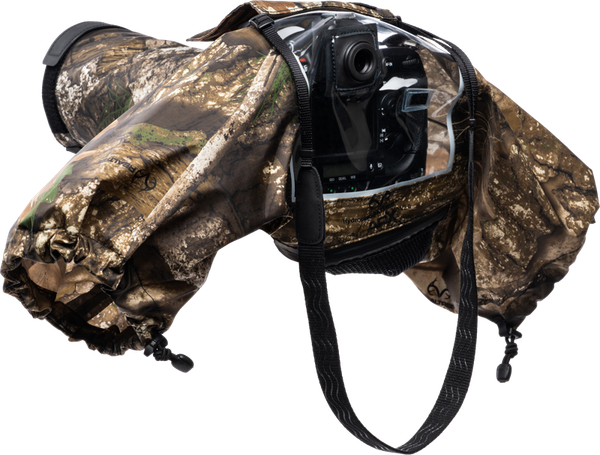 Think Tank Rain Cover I RealTree APX Camo (EYEPIECE REQUIRED) I Hydrophobia D 70-200 V3 - 5