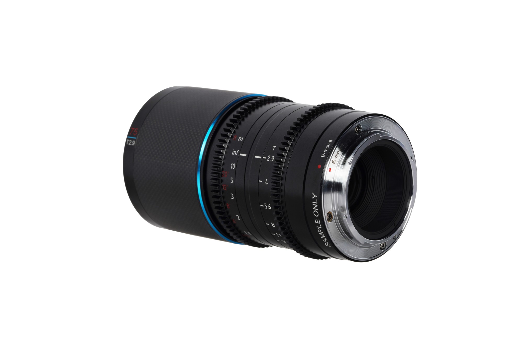 SIRUI Saturn 75mm T2.9 1.6x Carbon Fiber Full-frame Anamorphic RF Mount (Neutral  Flare)