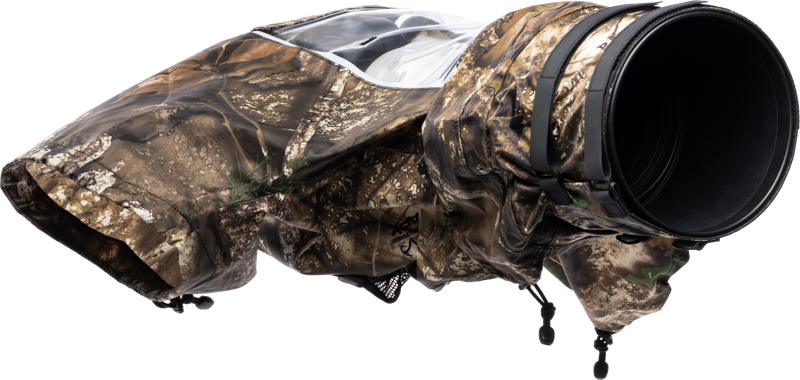Think Tank Rain Cover I RealTree APX Camo (EYEPIECE REQUIRED) I Hydrophobia DM 300-600 V3 - 4
