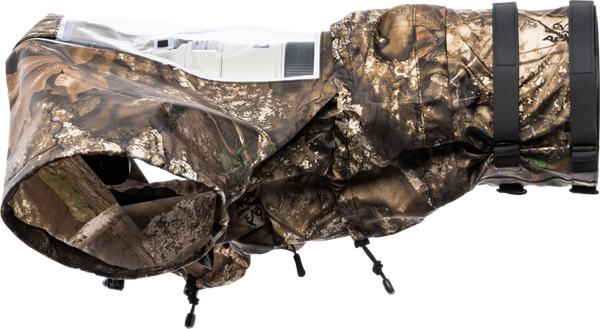 Think Tank Rain Cover I RealTree APX Camo (EYEPIECE REQUIRED) I Hydrophobia DM 300-600 V3 - 6
