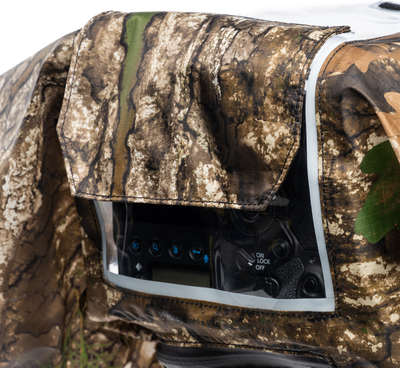 Think Tank Rain Cover I RealTree APX Camo (EYEPIECE REQUIRED) I Hydrophobia DM 300-600 V3 - 8