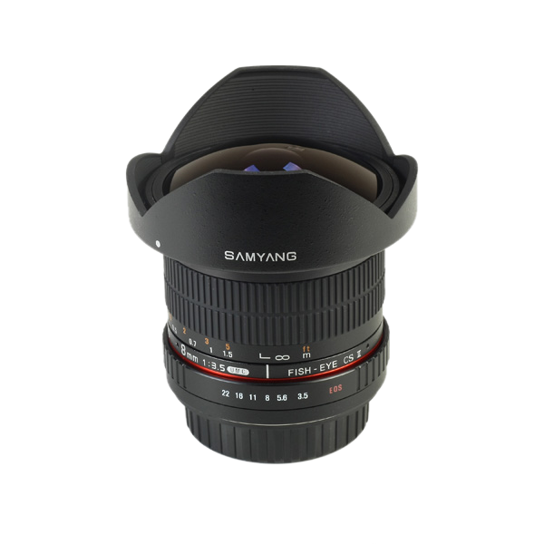 Samyang 8mm f/3.5 UMC Fish-Eye CS II Canon EF - 11