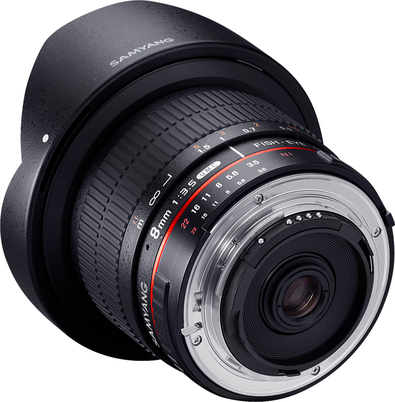 Samyang 8mm f/3.5 UMC Fish-Eye CS II Canon EF - 10