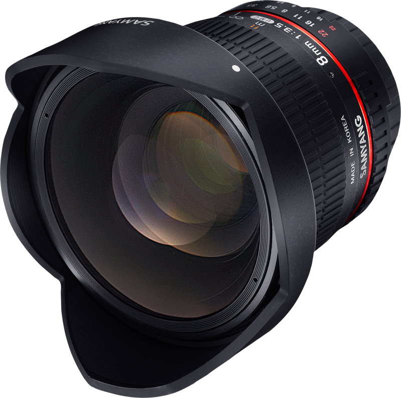 Samyang 8mm f/3.5 UMC Fish-Eye CS II Canon EF - 9