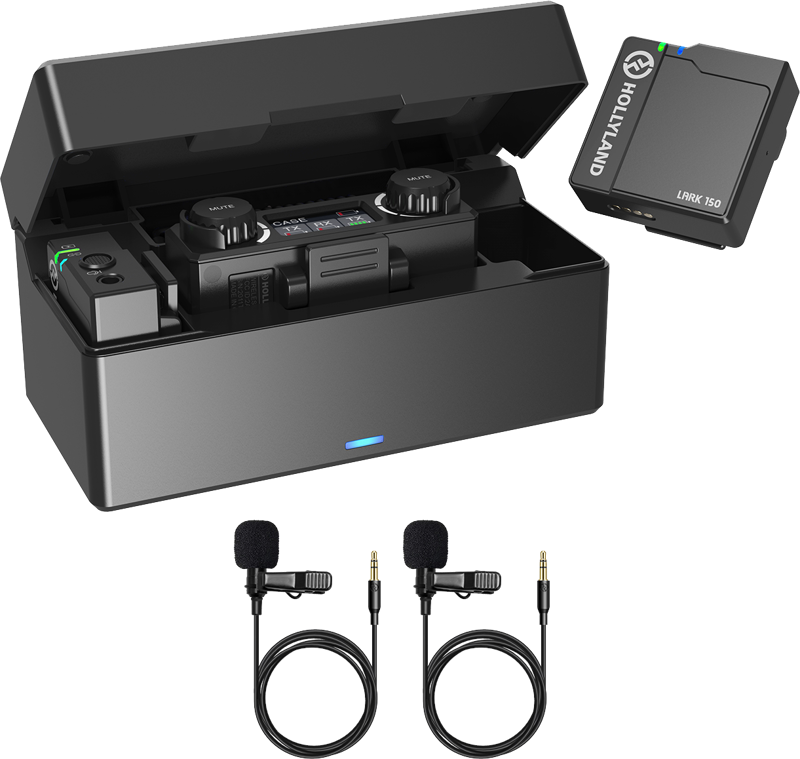 Hollyland Lark 150  Dual Wireless audio transmission kit - 11