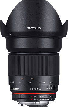 Samyang 24mm f/1.4 ED AS IF UMC Nikon F (AE)