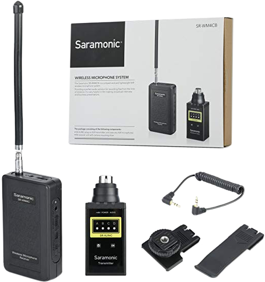 Saramonic SR-WM4CB VHF Trådlöst Mikrofonsystem