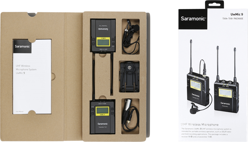 Saramonic UwMic9 (TX9+RX9) - 3