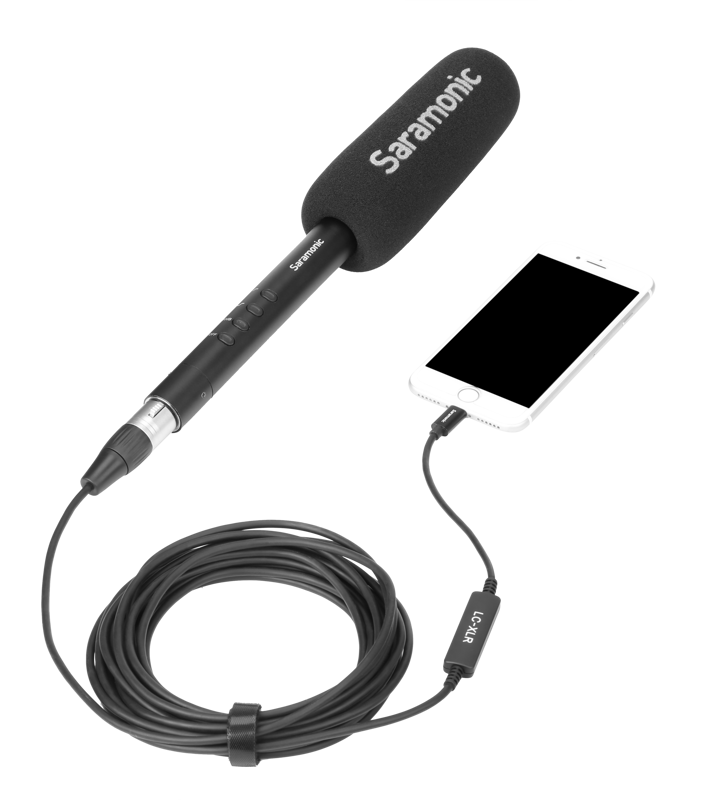 Saramonic LC-XLR adapter till iOS enheter - 2