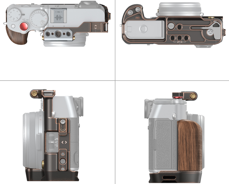 SmallRig 4557 Cage Retro for Fujifilm X100VI - 4
