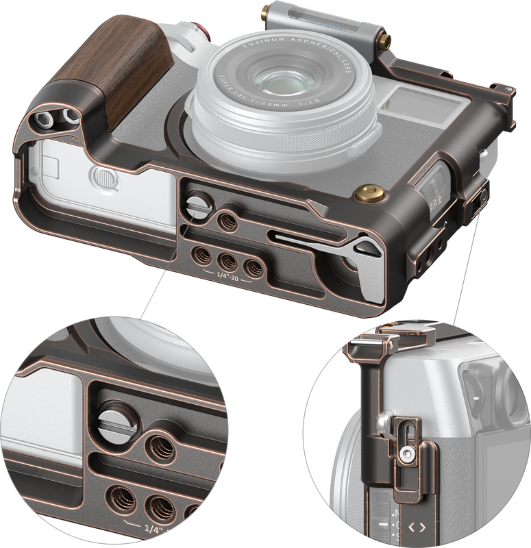 SmallRig 4557 Cage Retro for Fujifilm X100VI - 5