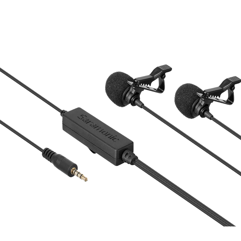 Saramonic LavMic 2m Dual Wired Lavalier Microphone - 9
