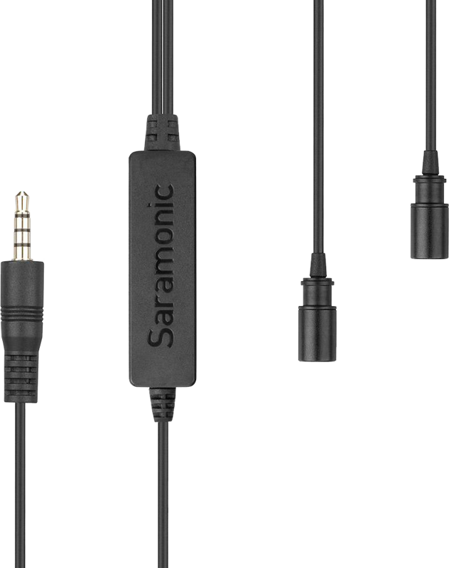Saramonic LavMic 2m Dual Wired Lavalier Microphone - 5
