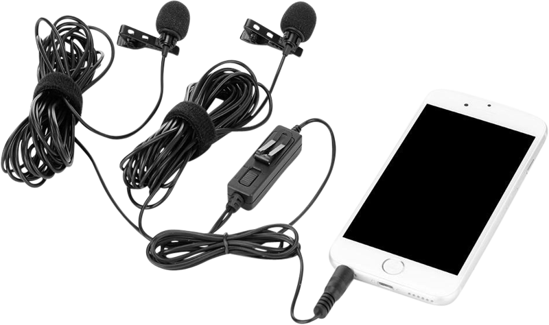 Saramonic LavMic 2m Dual Wired Lavalier Microphone - 11