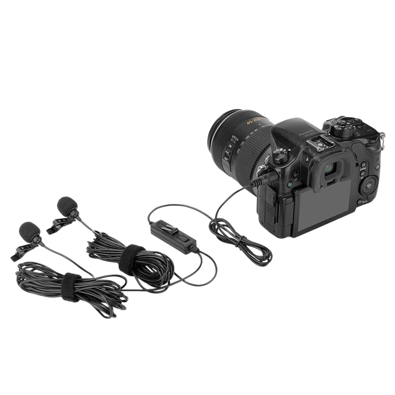 Saramonic LavMic 2m Dual Wired Lavalier Microphone - 10